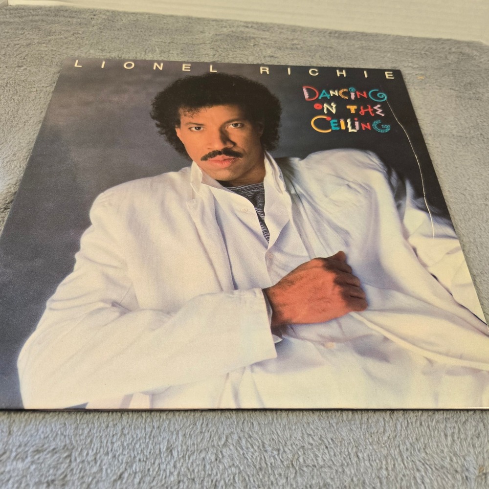 Lionel Richie Dancing on the Ceiling Vinyl LP 1986 Motown 6158ML Gatefold Pop